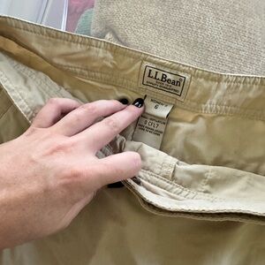 L.L. Bean Women's Khaki Shorts
